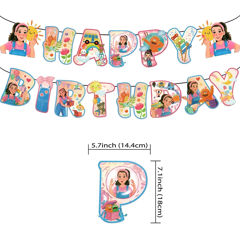 مجموعة أدوات المائدة لتزيين حفلات أعياد الميلاد من Ms Rachel Teacher، بالونات لافتة للمعلم الإنجليزي للأطفال، هدية لحفلات استقبال المولود الجديد