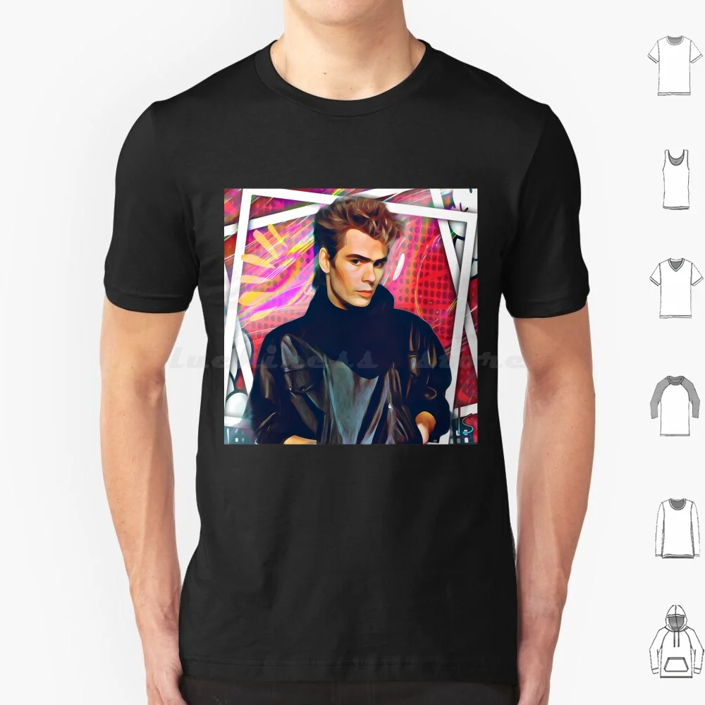 Nik kershaw t camisa de algodão das mulheres dos homens diy impressão nik kershaw 80s vintage retro pop nik kershaw não será bom vintage pop