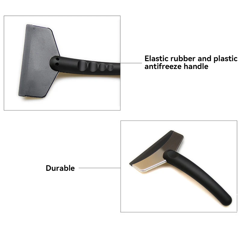 Durable Car Snow Shovel Car Windshield Snow Removal Scraper Ice Shovel Window Cleaning Tool Utility For All Car