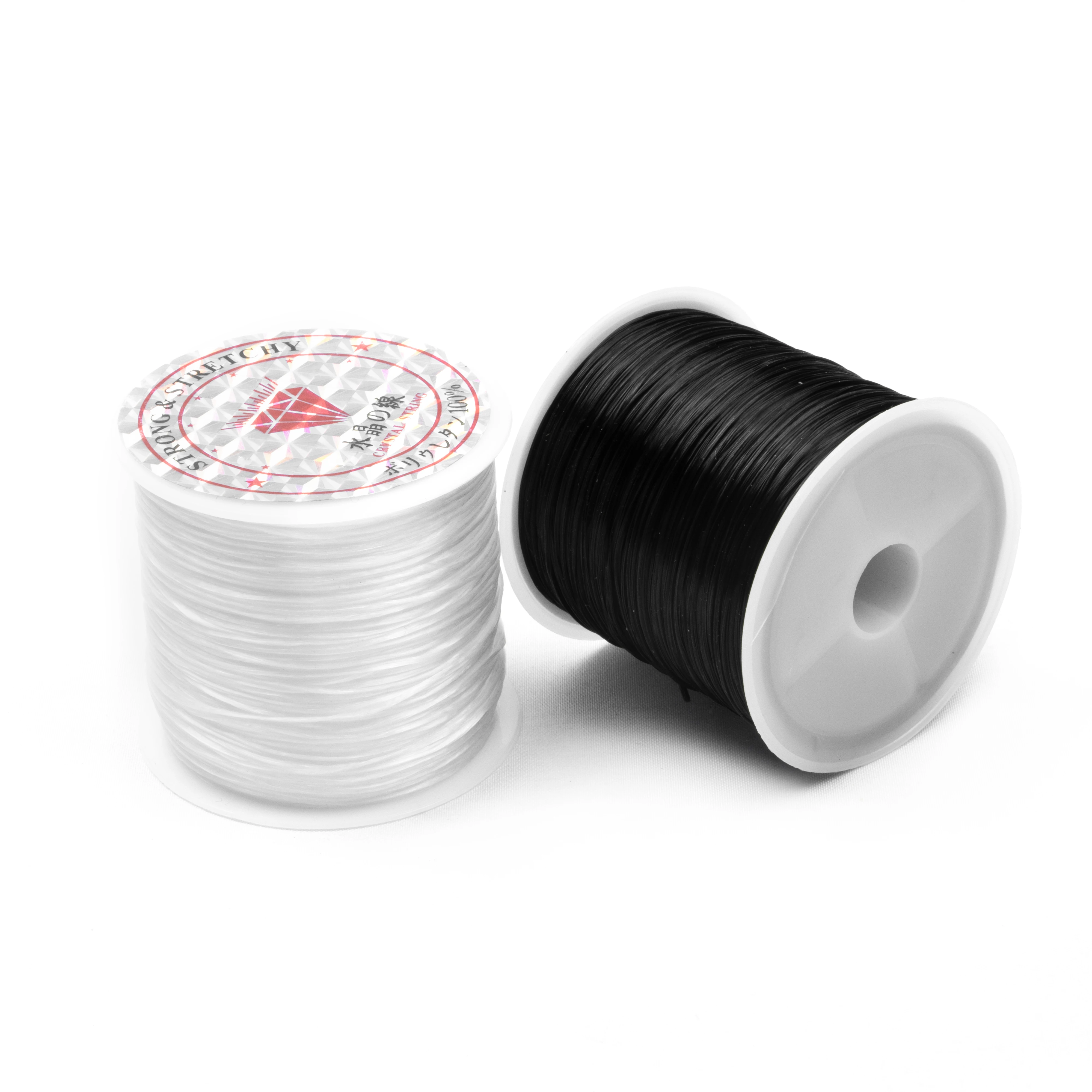 Strong Elastic Crystal Beading Cord for Bracelets Stretch Thread String Necklace DIY Jewelry Making Cords Line Hair Extension