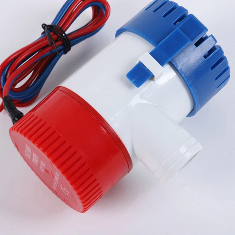 12V 24V Vacuum Water Pump Submersible Marine Boat Bilge Pump 750 1100GPH Water Pump Used in Boat Seaplane Motor Homes Houseboat