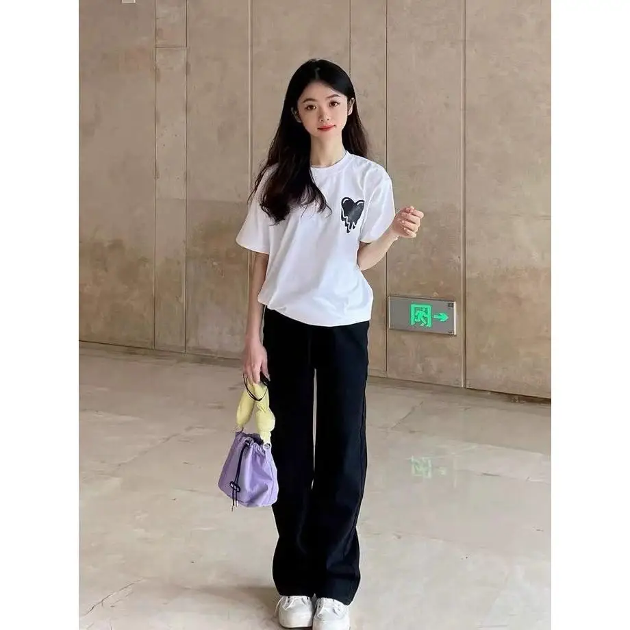 

Женские джинсы с высокой талией, на флисовой подкладке, широкие, прямого кроя, осенне-зимние, черные, удлиненные, свободные, стройнящие брюки в пол