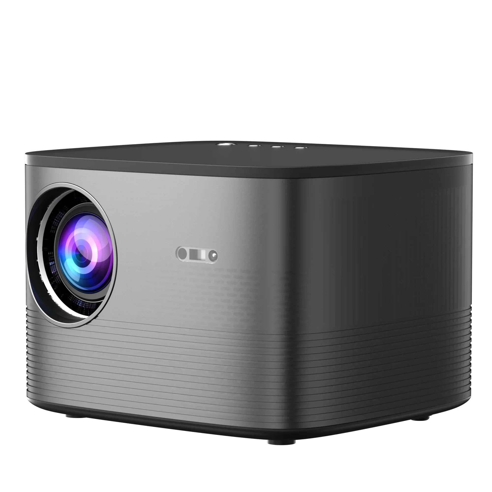 5G Wifi Automatic Focus 20,000:1 Contrast Ratio 9,500 Lumens  Low Noise Level Bluetooth Ultra Short Throw Projector