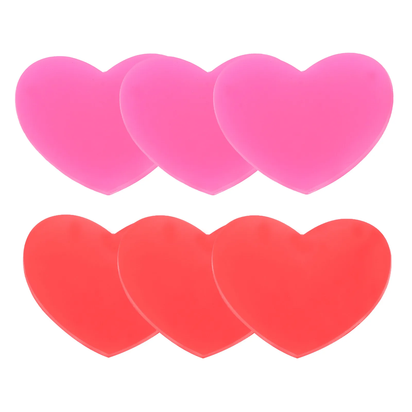 

6Pcs Premium Silicone Tennis Vibration Dampeners Heart Design Easy Install Racket Absorbers Improve Shot Consistency Tennis
