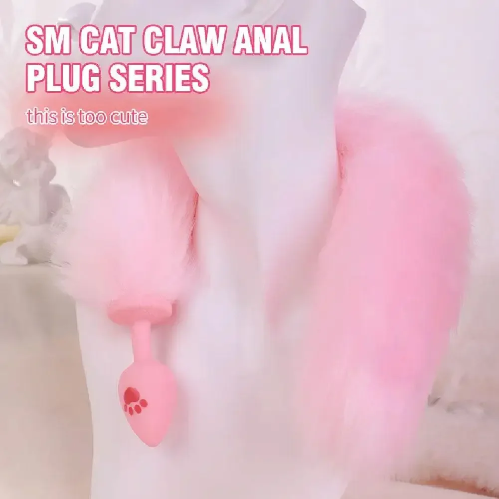 مثير القط المكونات الشرج الذيل سيليكون ألعاب جنسية لمنطقة الشرج للنساء الرجال بعقب المكونات القط أرنب الشرج لعبة الجنس تأثيري المثيرة ألعاب جنسية الجنس متجر #3