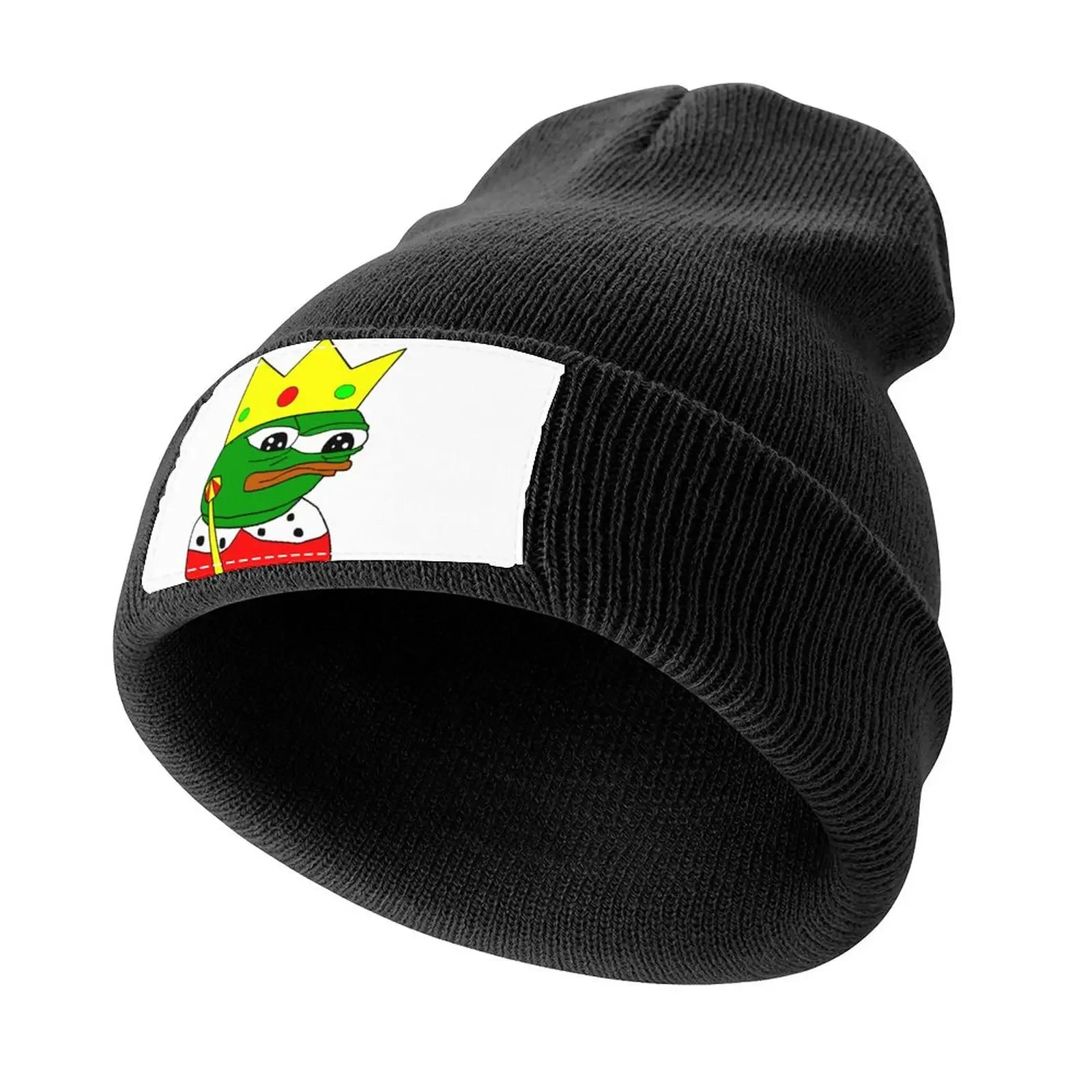 

King Pepe Royal Scepter Knitted Cap summer hat Luxury Brand Woman Hats Men's