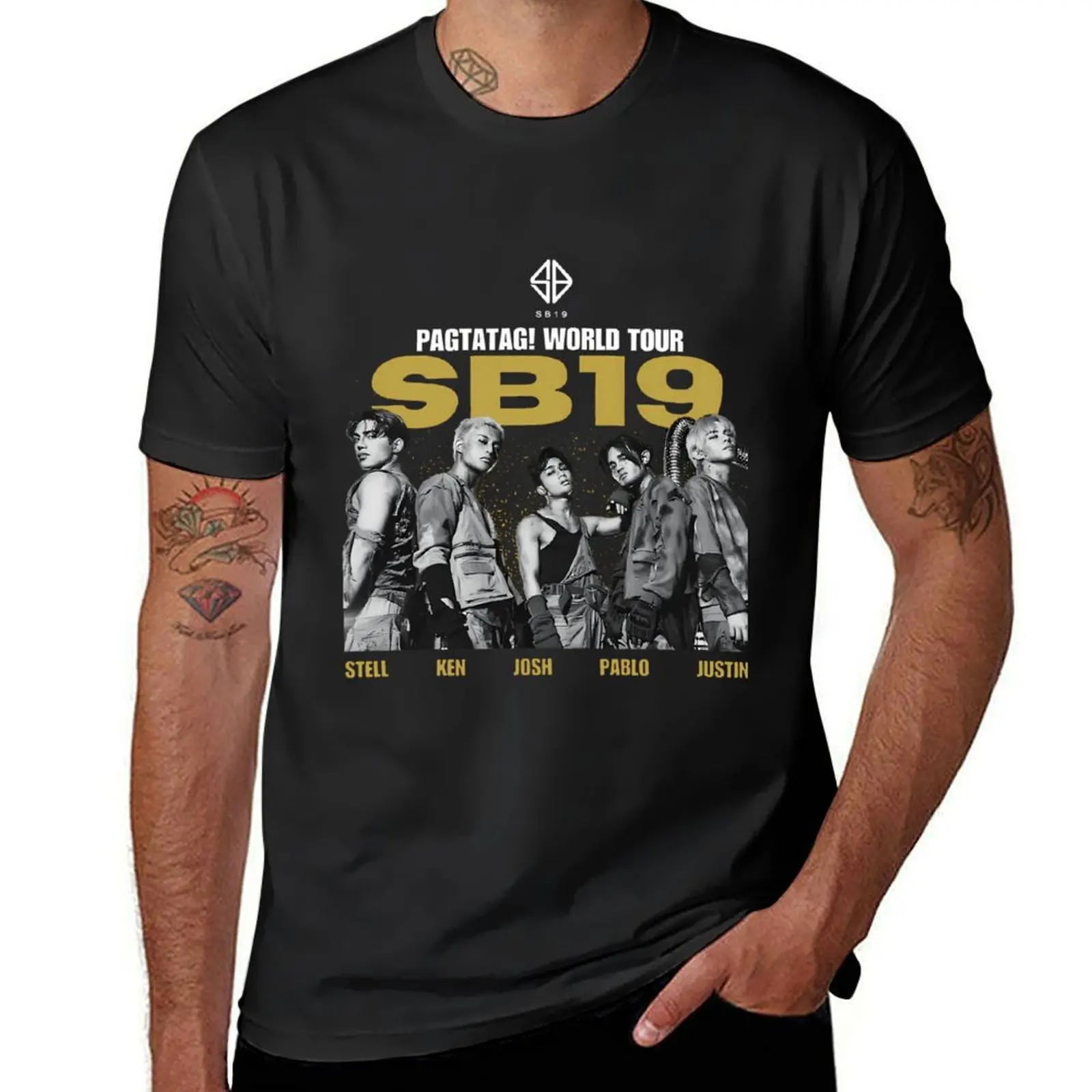 SB19 World Tour T-Shirt aesthetic clothes tops mens funny t shirts