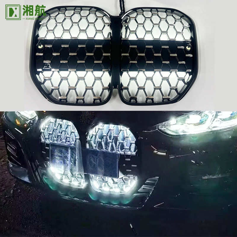 Suitable for BMW 4 Series G26 G22 430i 425 2021-2024 models, starry LED illuminated front grille