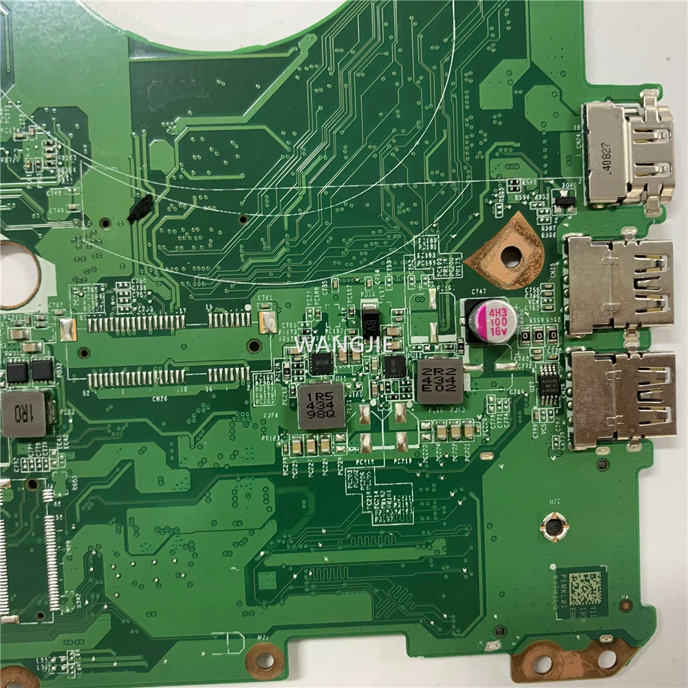 Y11A FOR HP Pavilion 17-F 17T-F000 Laptop Motherboard DDR3 DAY11AMB6E0 SR1EN i3-4030U CPU 100% Working