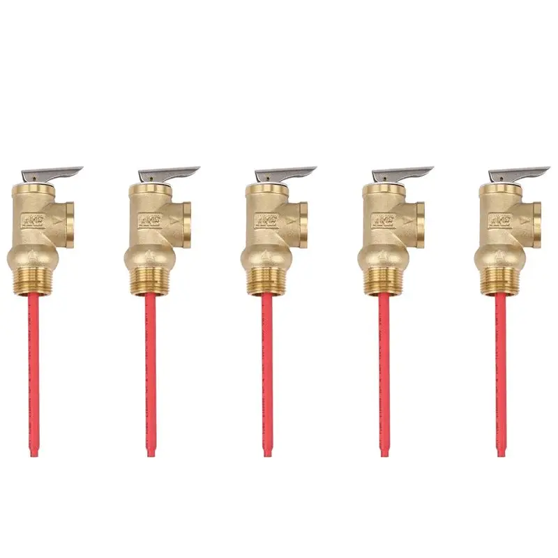 

Предохранительный клапан ABRE-5X WYA-20 99C 102PSI 210F WYA-20 0.7Mpa с резьбой BSP 3/4 дюйма для регулировки температуры и давления (TP Safety Valve)