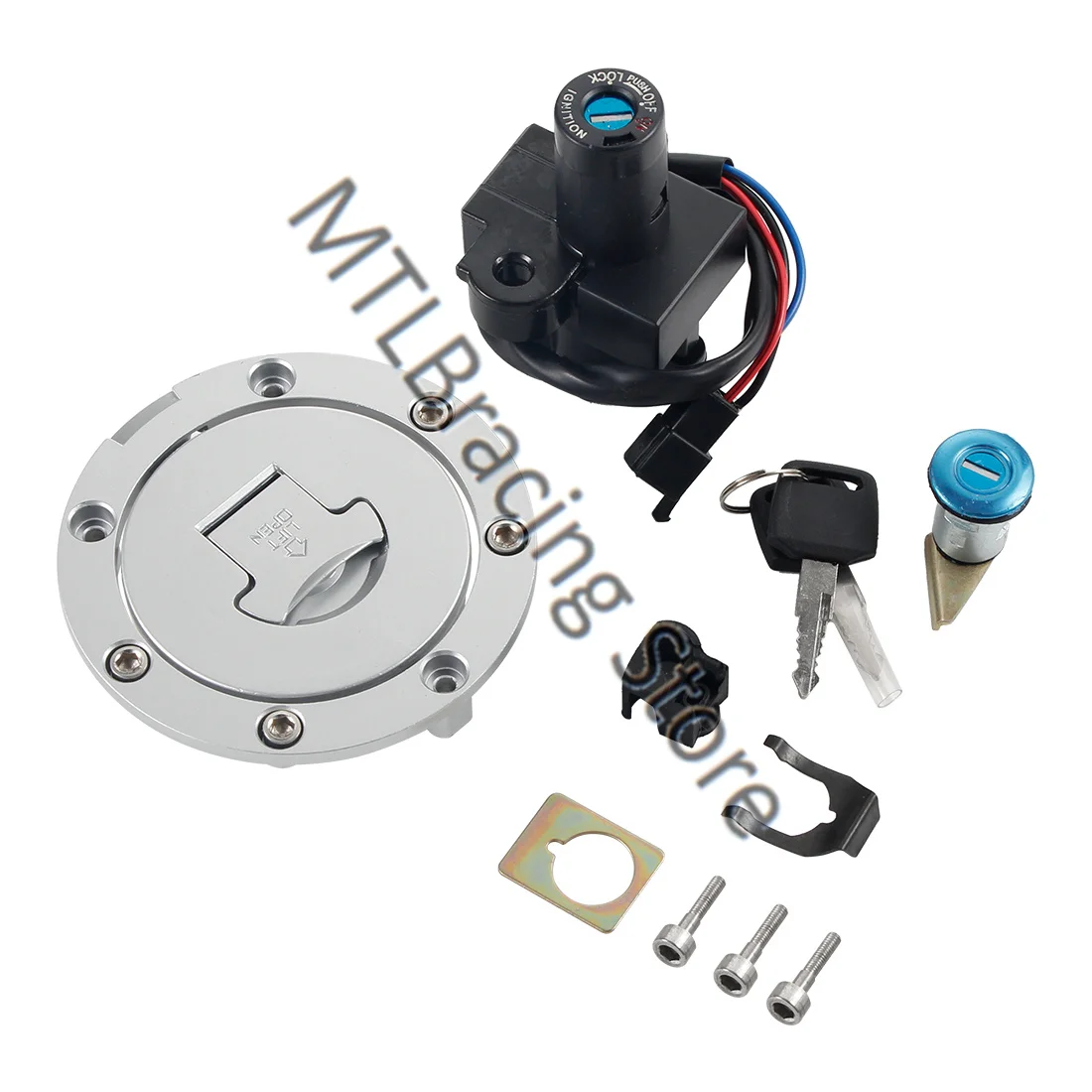 

Ignition Switch Fuel Tank Cap Lock KeyFor HONDA CBR250R MC19 88-89 CBR250RR MC22 90-94 CBR400RR J/K NC23 87-88 CBR400RR 90-94
