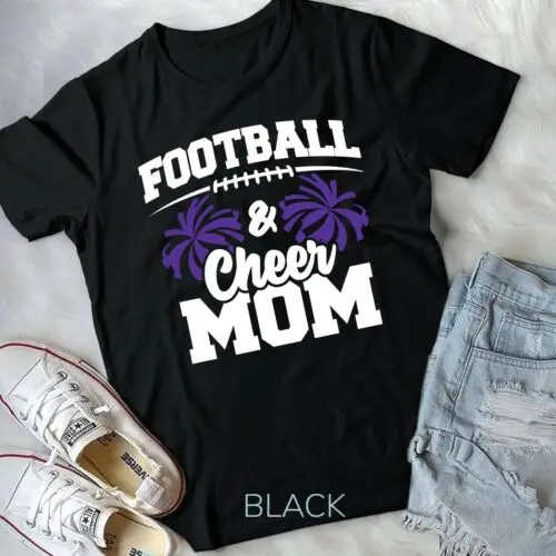 Football Cheer Mom - High School Cheerleader - Cheerleading Unisex T-shirt