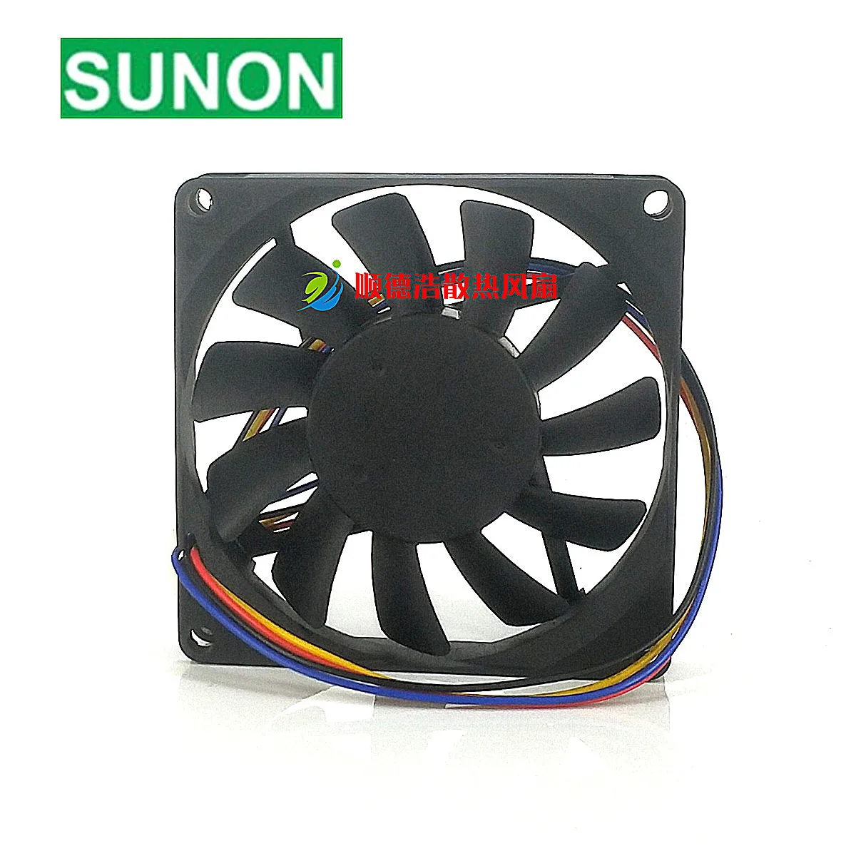 Ltsf لـ SUNON PSD1208PHB1-A (2).B3730.F.GN DC 12V 3.7W 80x80x15mm 4-Wire Server Cooling Fan8cm
