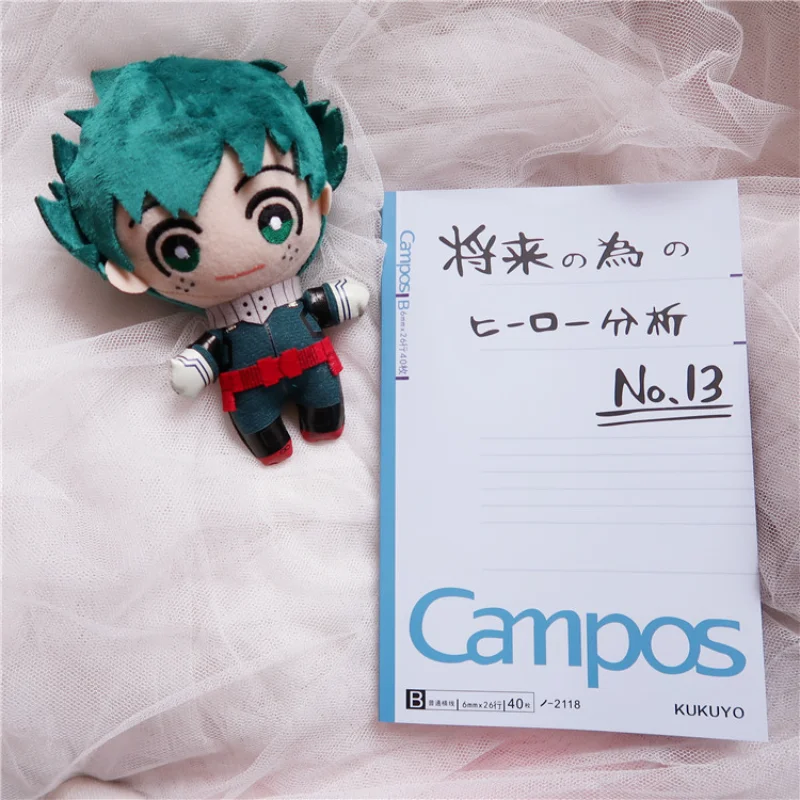 2 Styles Anime My Heros Academias Cosplay Notebook Midori Valley Iku Deku All Might Props Notebook Student Stationery Book Gift