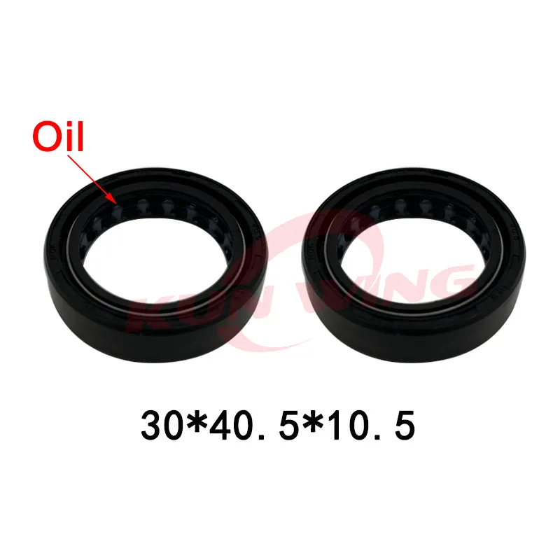 

30*40.5*10.5 Front Fork Damper Oil Seal For Yamaha YBR125 YBR 125 125cc Motorcycle Parts