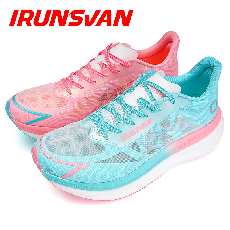 

IRUNSVAN CHILIN TOP1.0 Full length Carbon Plate Marathon Sneakers with Shock Absorbent Ultra Light Rebound Road Running Shoes