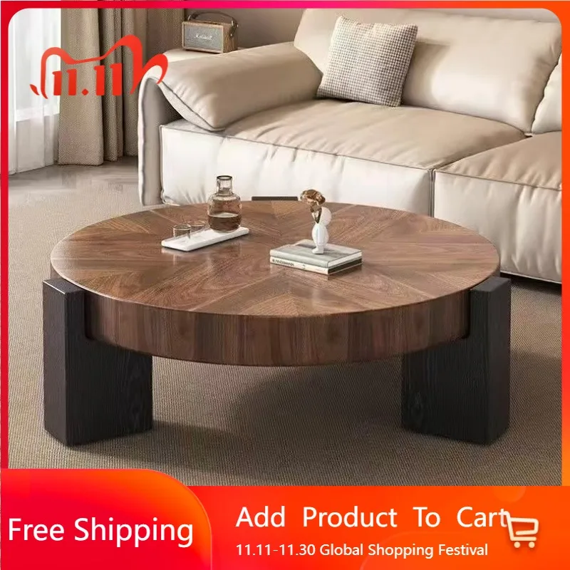 

Trendy Low Coffee Table Universal Waiting Decoration Accessories Luxury Wood Small Side Table Nordic Mesa Auxiliar Home Decor