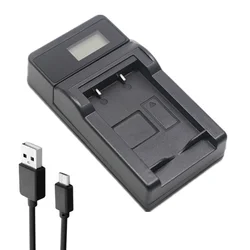 Li-10B Li-12B USB Battery Charger for Olympus MJU 10 15 20 25 30 40 300 400 410 500 600 800 810 1000 Camedia C-50 60 70 470 760