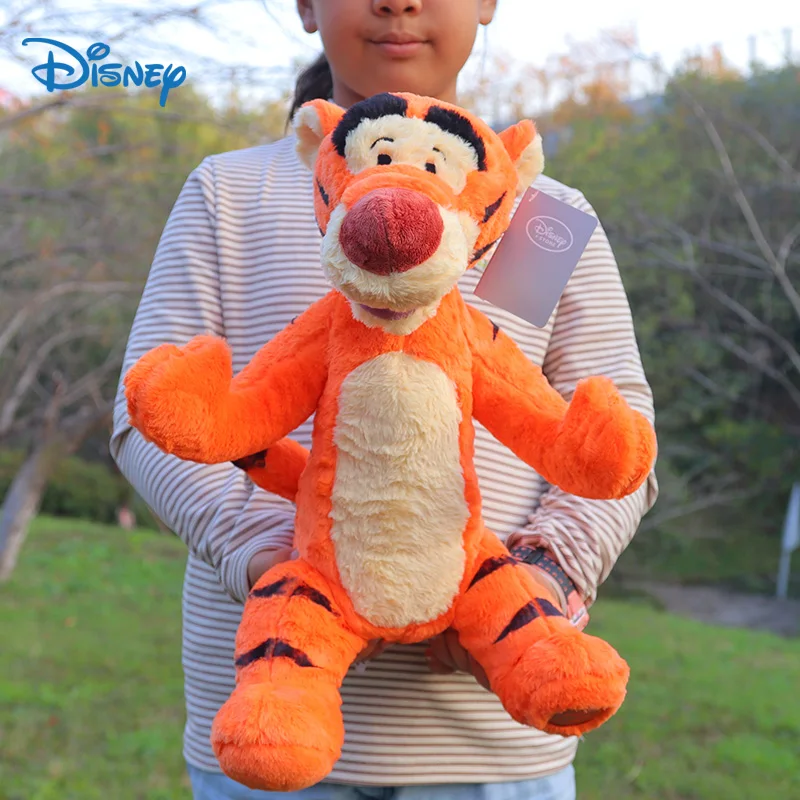 

Disney Tigger Stuffed Animal Fluffy Plush Toy For Kids My Friends Tigger & Pooh Winnie Doll Cute Stuff For Girls Christmas Gift