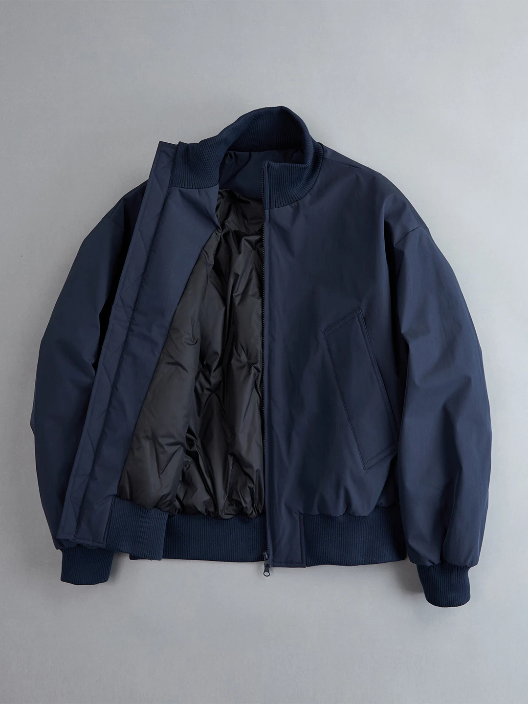 

Мужская зимняя утепленная куртка-бомбер Tibetan Blue Flight Jaet с хлопковой подкладкой на молнии