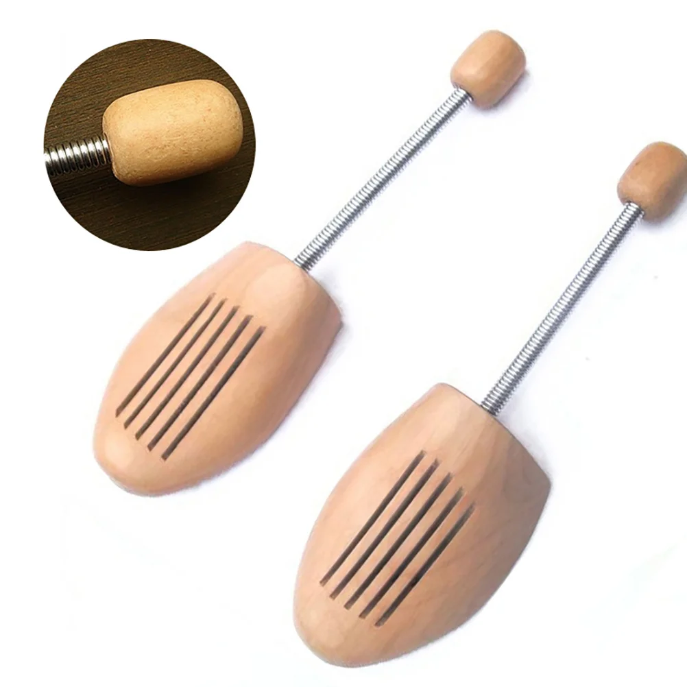 5Pairs Wooden Shoe Stretcher Adjustable Tree Shaper Keeper Eu 39-40 Perfect Fit Support Women Shoe Tree