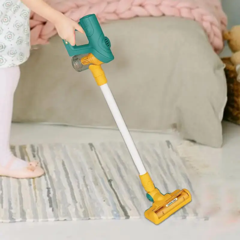 Housekeeping Play Vacuum Cleaner Pretend Play Vacuum Cleaner Toy For Kids Early Learning Children House Cleaning Vacuum Toys For