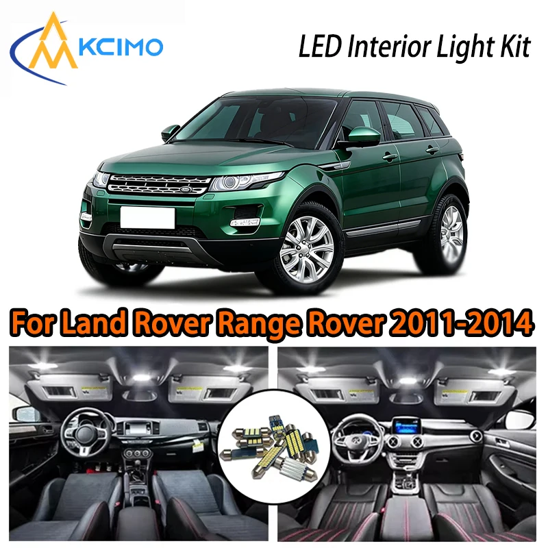 

Premium Two Colors For Land Rover Range Rover Evoque L538 2011-2014 LED Interior Light, Super Bright, Creates Cozy Atmosphere