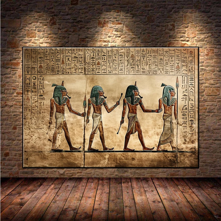 Diamond Painting Ancient Egyptian Civilization Art 5d Diamond Embroidery Full Diamond Mosaic Cross Stitch Rhinestone Decoration