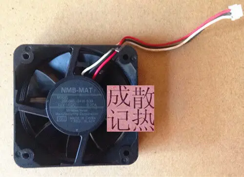 

1pcs NMB-MAT 2006ML-04W-S39 12V 0.07A 3-wire silent projector fan