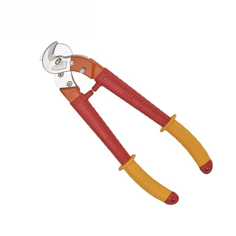 

Insulated voltage 1000V cable shearing insulation bolt cutters Electrical insulated cable shearing bolt cutters