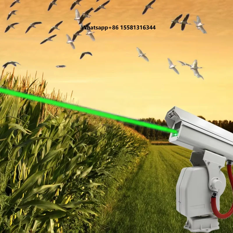 2025 New Globals AI Smart Bird Repeller Device Outdoor Pigeons Repeller With Waterproof IP66 Bird Scare Repel Device