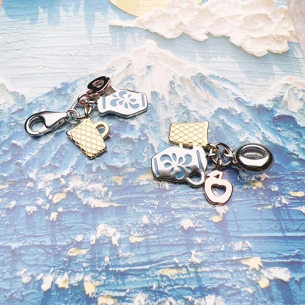 Frankfurt Jug Wisiorek Urok Dla Mężczyzn Kobiet Wiosna 925 Sterling Silver Modna Biżuteria Lucky Fashion — zdjęcie 6