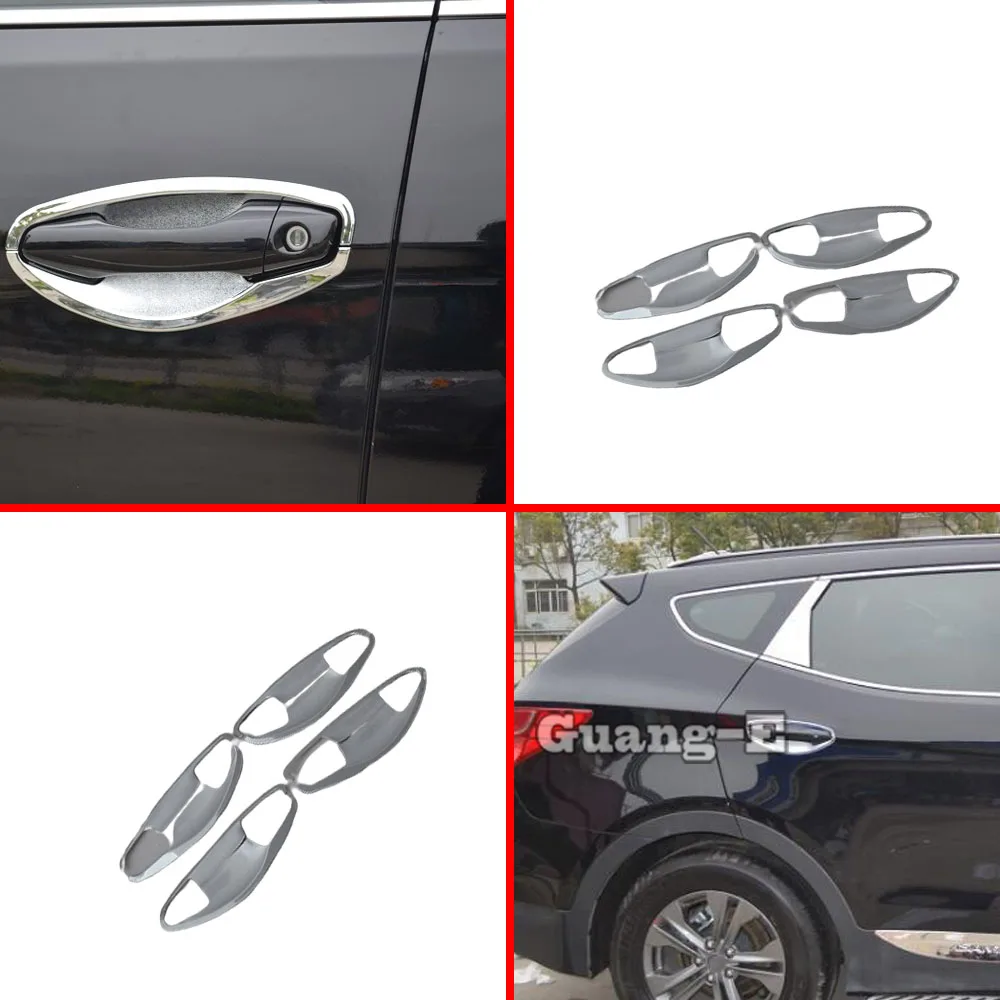 

Car Cover Detector Trim Door Bowl Stick Lamp Frame Armrest Handrail Hoods For Hyundai IX45 SantaFe 2013 2014 2015 2016 2017 2018