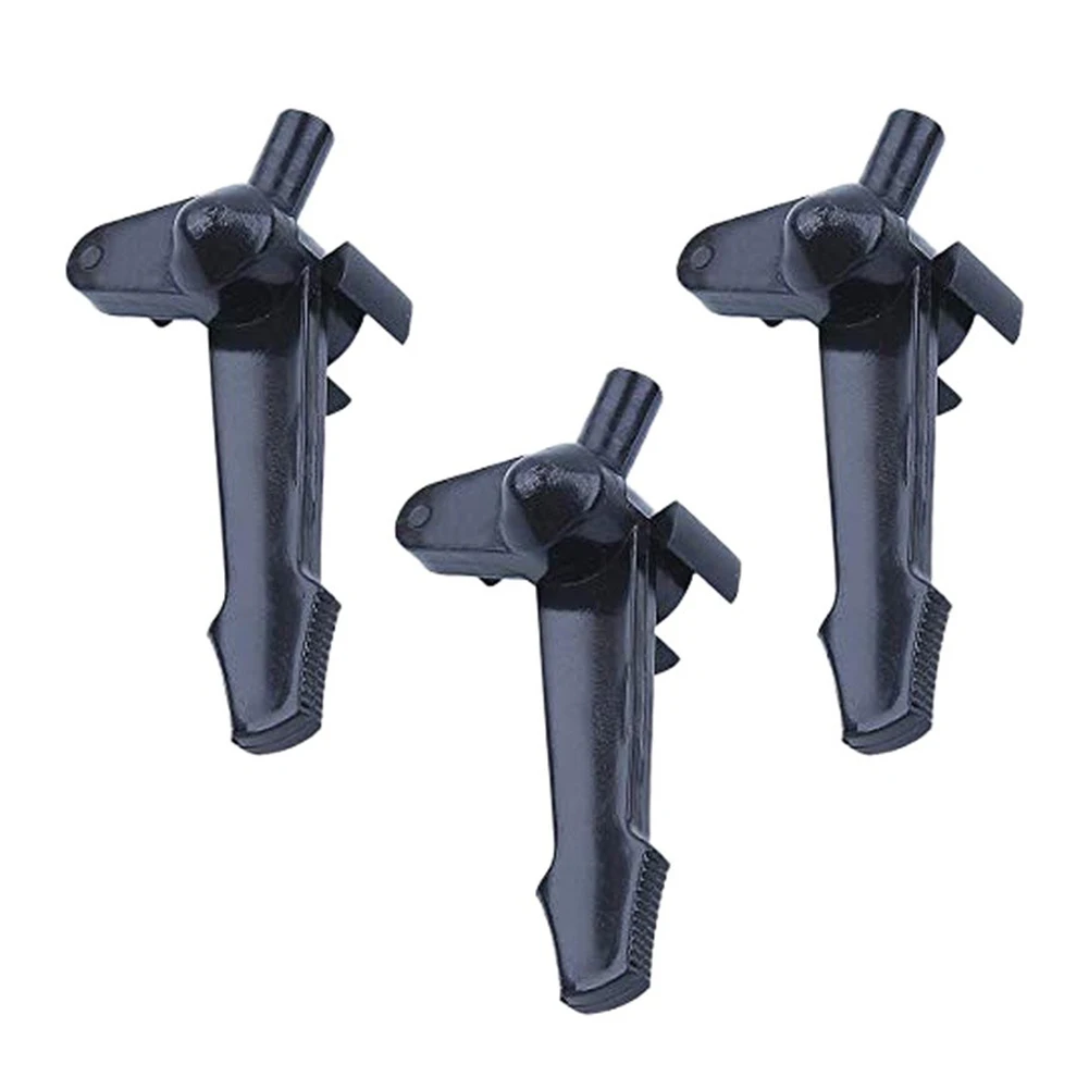 Black Carburetor Choke Rod Fuel Mixture Control Robust Plastic Construction Wear Resistant Material For Honda GXV340