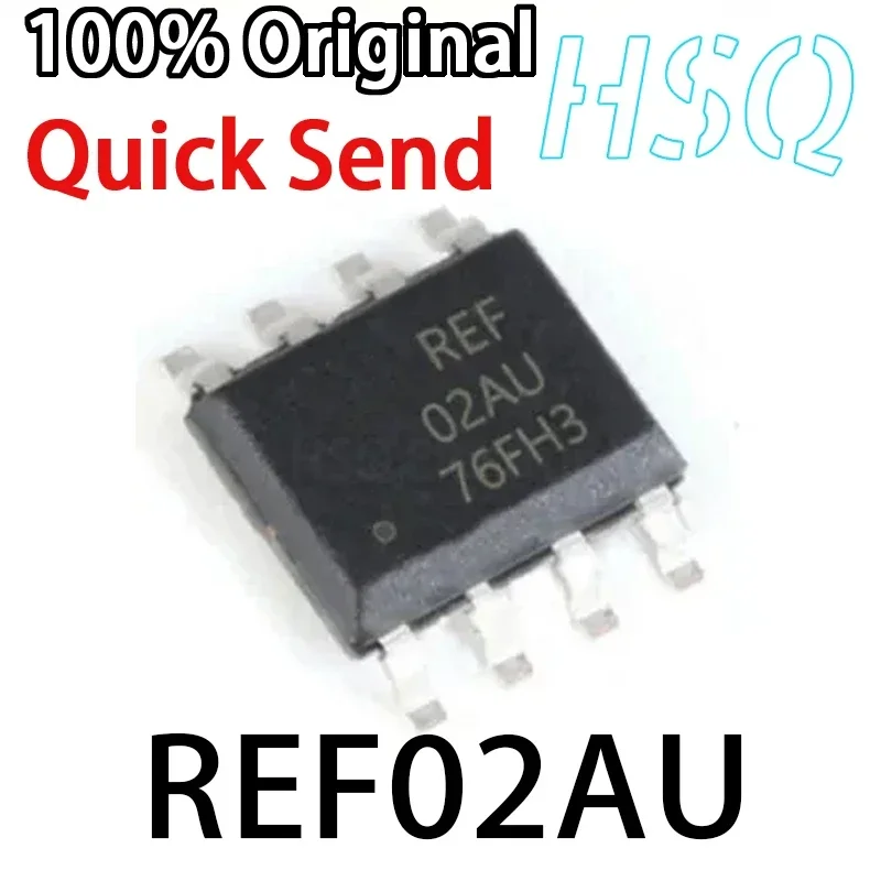 10PCS REF02 REF02AU 02AU SOP8 Reference Voltage Source Chip Brand New Original
