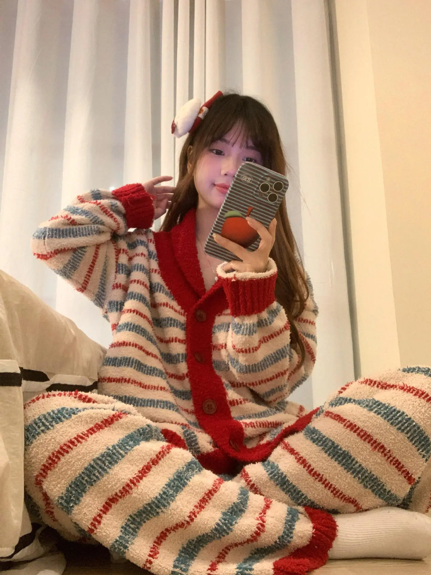 

Сексуальный пижамный комплект, студенческий повседневный комплект из 2 предметов с героями мультфильмов, женская одежда, тренд 2025, два женских комплекта, полный спортивный костюм, брюки для женщин