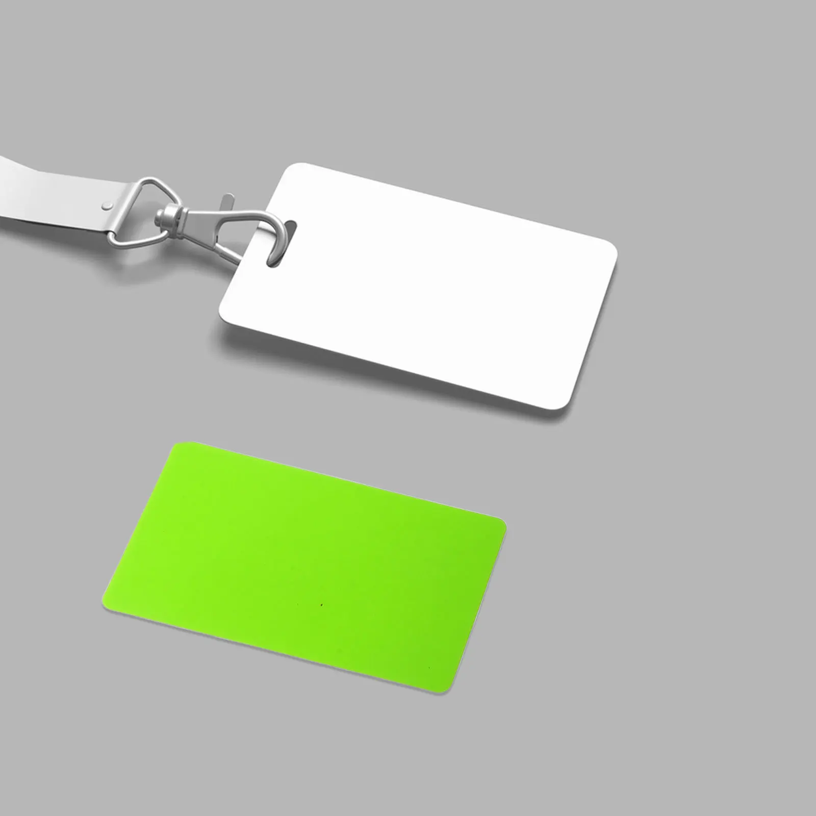 

60Pcs Blank Plastic Cards Sheets Printable DIY Name Tags Badge Cards for Office School Networking Events Use