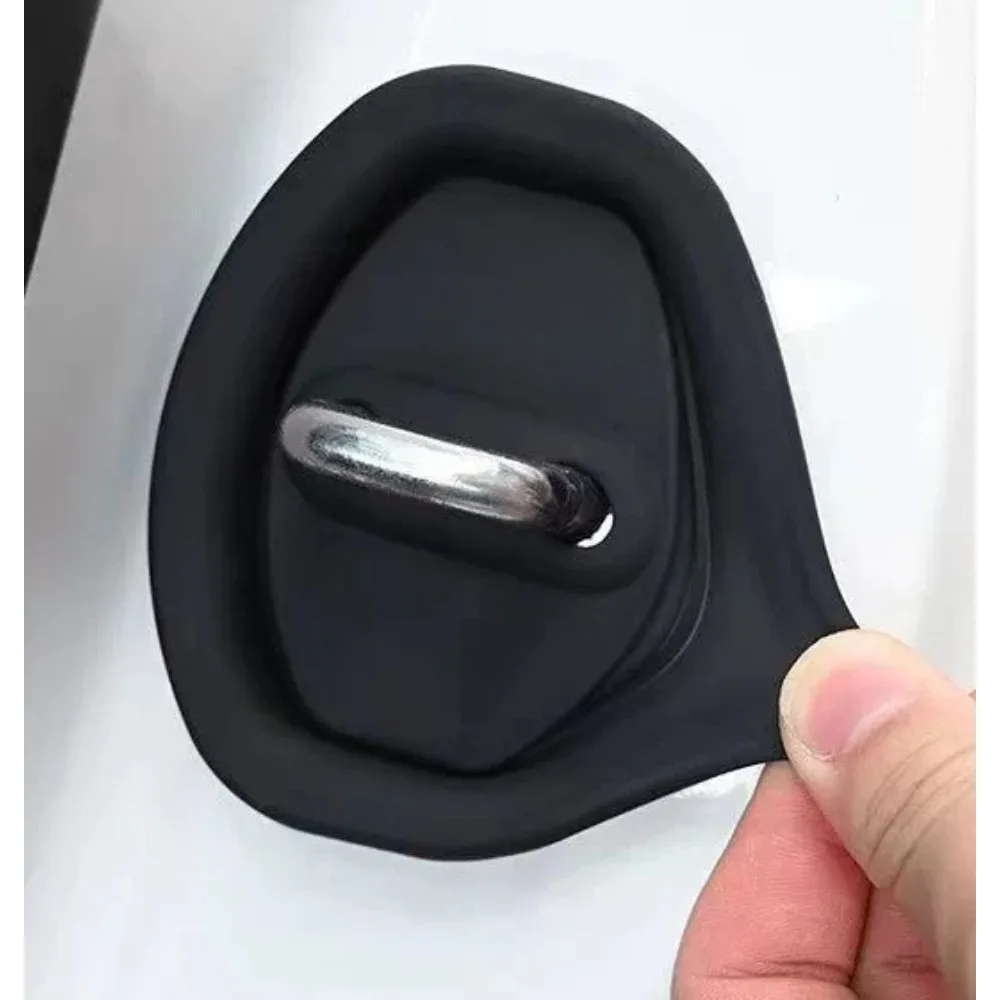 For NAMMI 01/BOX for Aeolus EX1 Car Door Lock Buckle Protection Pad Shock Absorber Cushion Pad