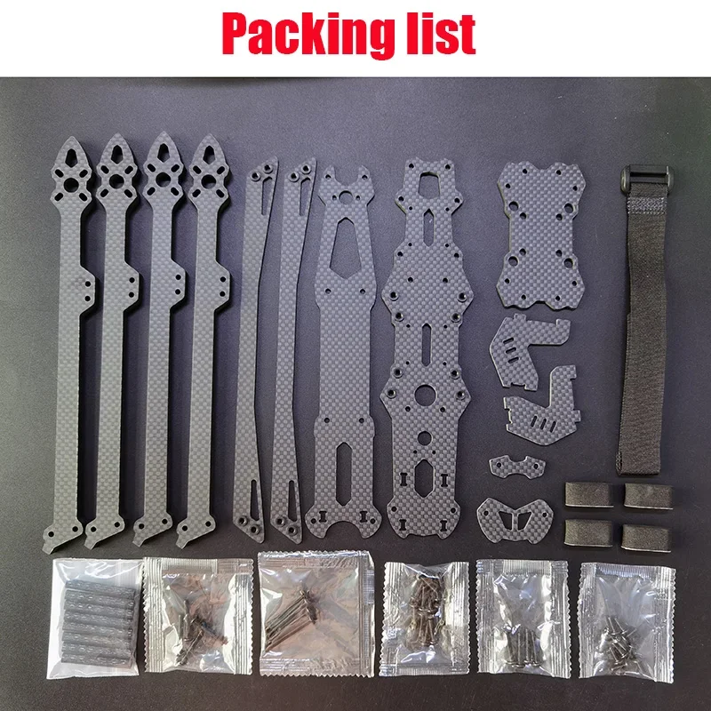 Mark4 V2 마크 4 FPV 드론 프레임 키트 8인치 367mm 9인치 387mm 10인치 427mm 카본 파이버 RC 프리스타일 레이싱 드론 쿼드콥터용