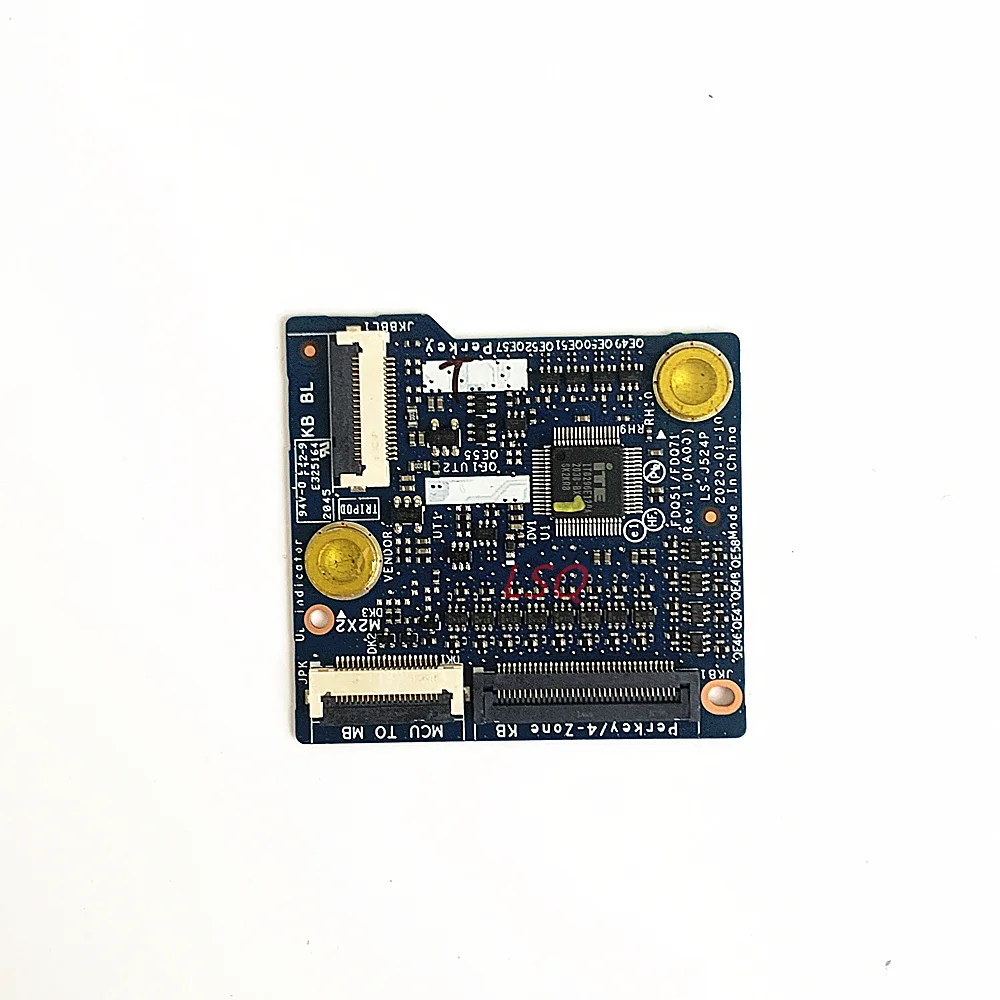 LS-J524P For Dell Alienware M15 M17 R3 R4 Keyboard Link Board With FDQ51/FDQ71 CN-0FCTXG 0FCTXG 100% Test OK