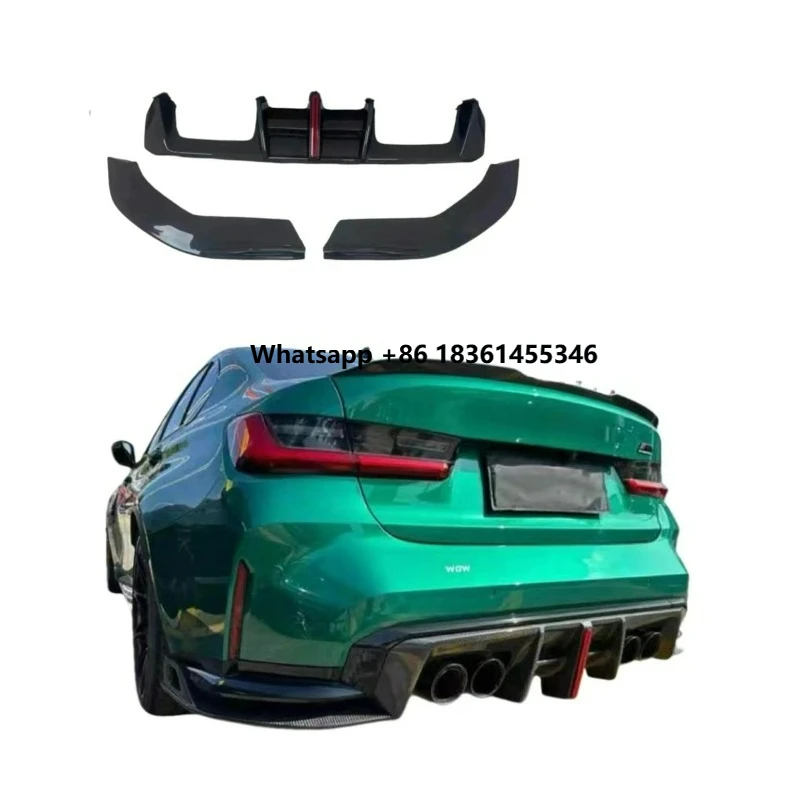 

FOR M3 M4 G80 G82 High-Precision Dry Carbon Fiber (Rear Diffuser) Premium-Grade
