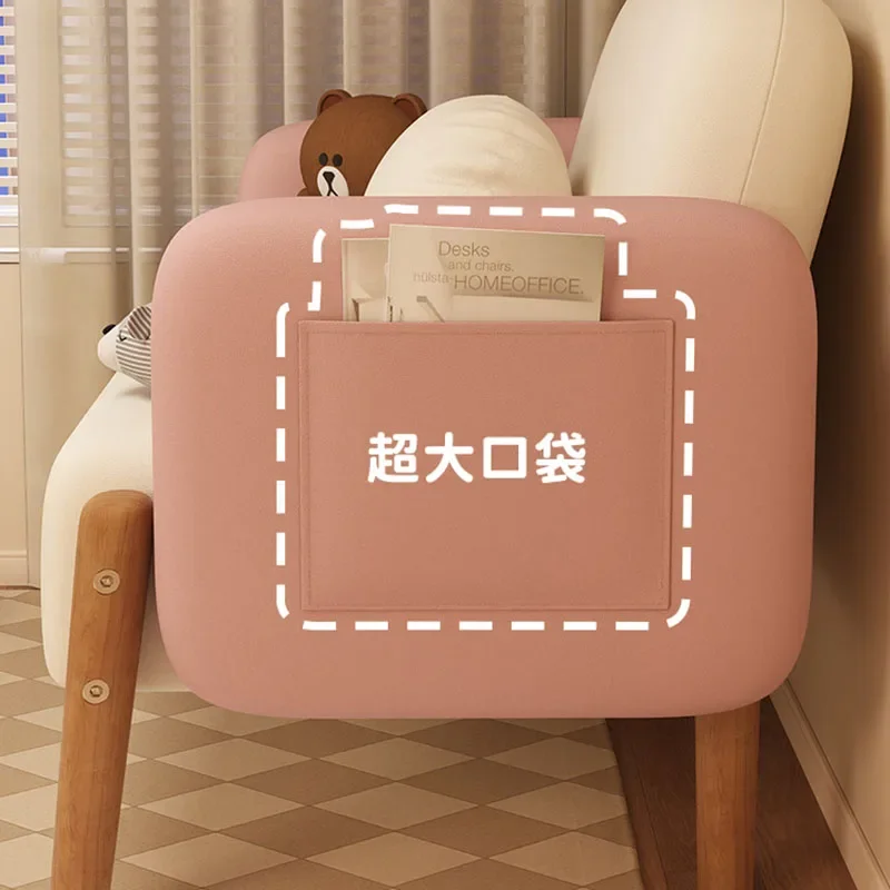 

Single Simple Living Room Sofas Recliner Corner Reception Small Sofa Kawai Wood Legs Muebles Para Hogar Home Furniture