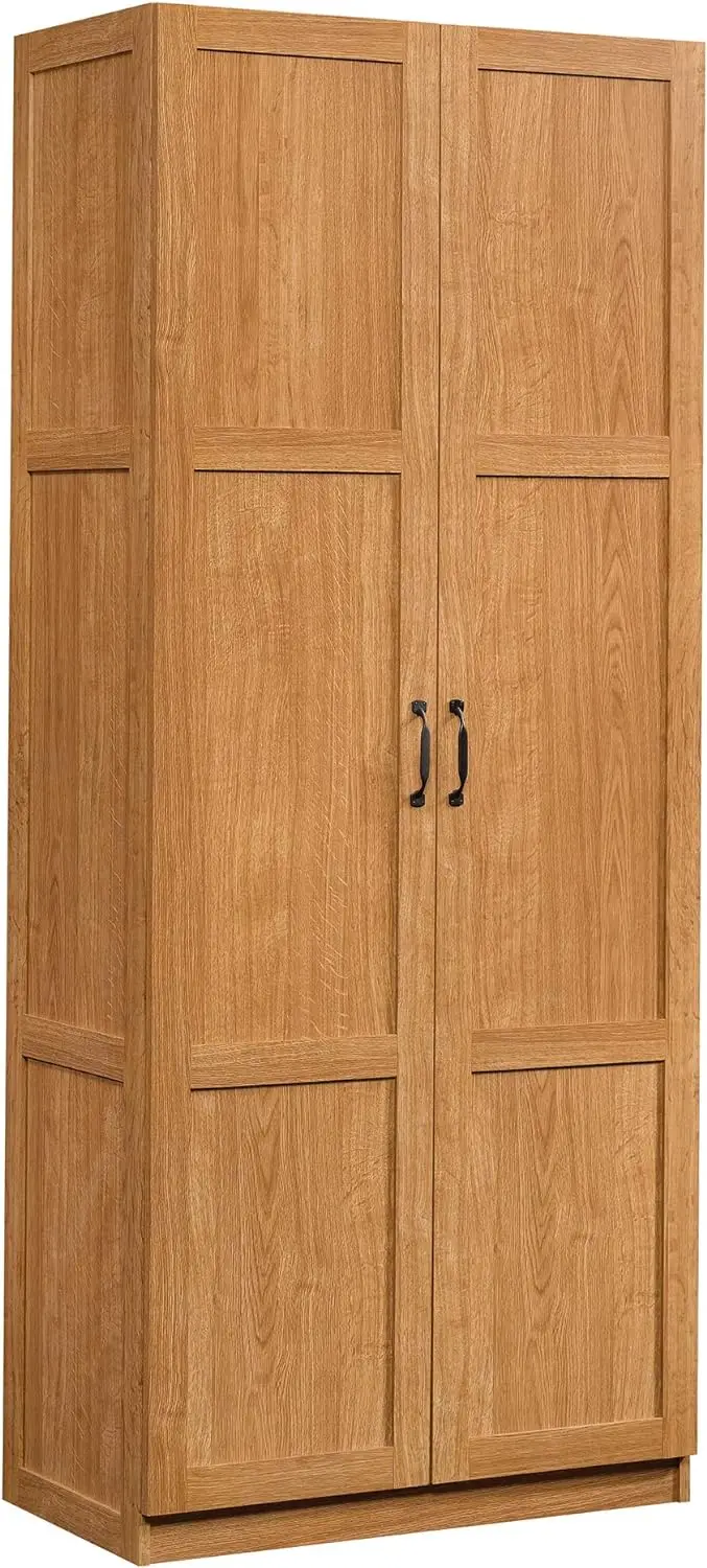 Sauder Miscellaneous Storage Pantry cabinets, L: 29.61" x W: 16.10" x H: 71.10", Highland Oak finish