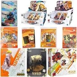 Carte originali Kayou Naruto Uzumaki Uchiha Sasuke Serie di opere complete Carta da collezione di personaggi anime Giocattolo per bambini Regalo di carte da gioco