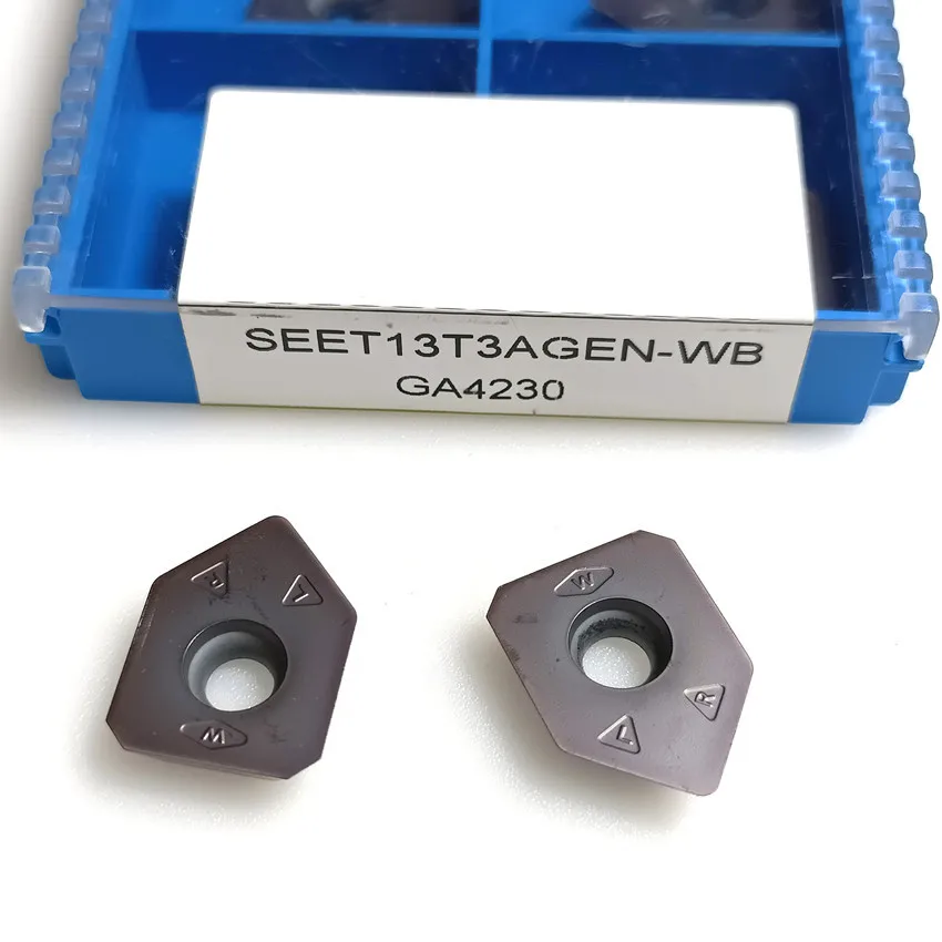 

SEET13T3AGEN-WB GA4230/SEET13T3AGEN-WB GK4125 SEET13T3AGEN-WB CNC carbide inserts 10pcs/box