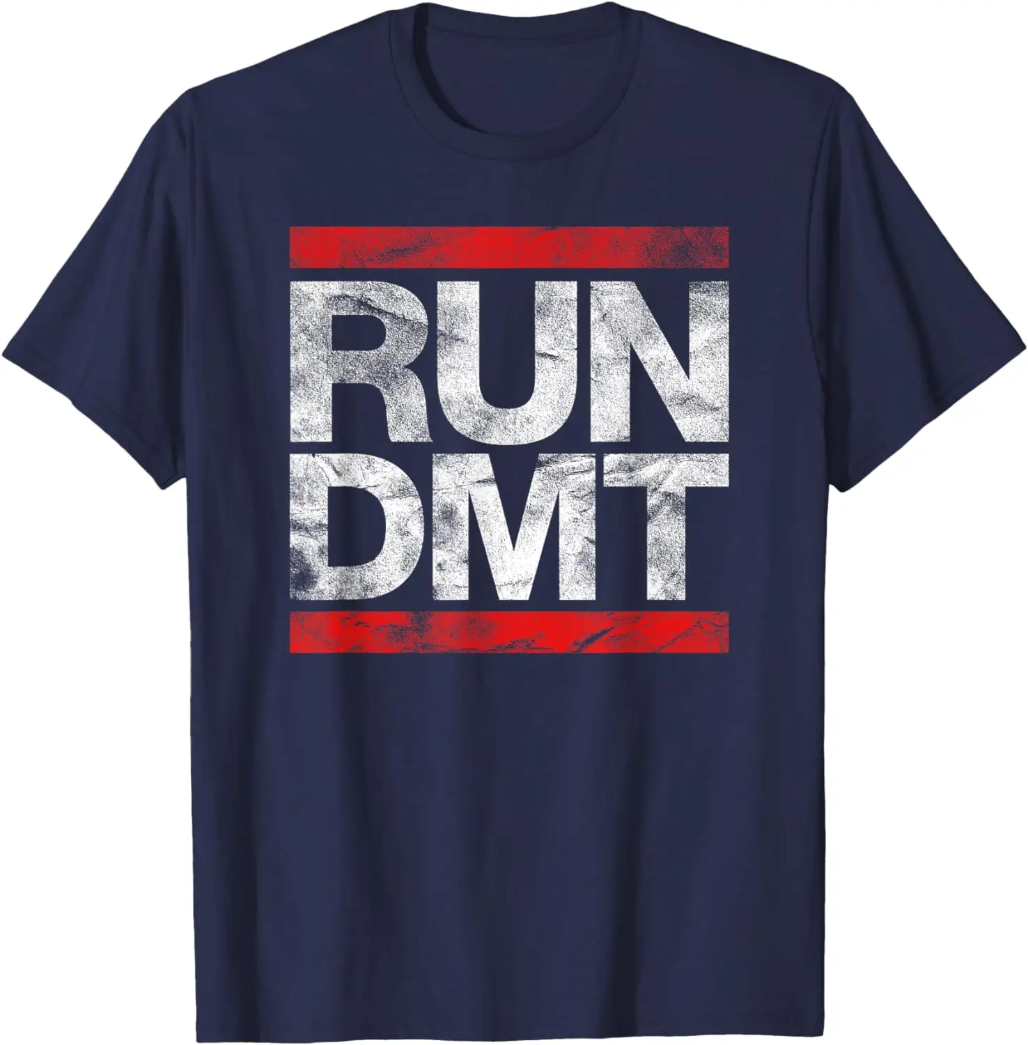 Vintage old school RUN DMT 90s style party T-Shirt