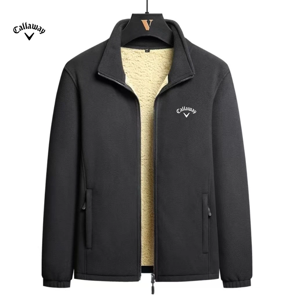 Herfst en winter heren prachtige geborduurde katoenen warme en pluche jas, modieus en casual, grote maten top