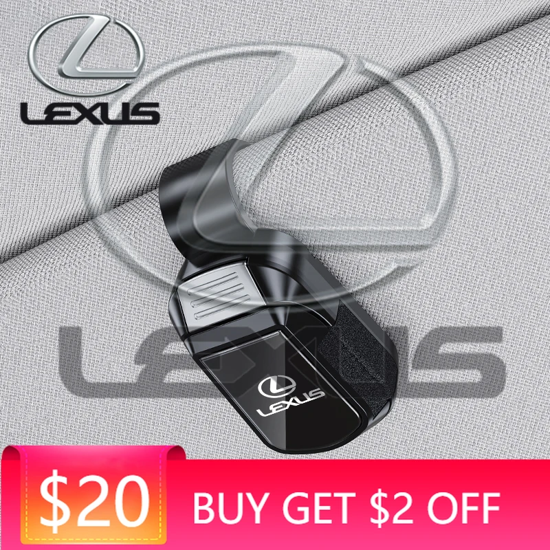 

Держатель для очков на солнцезащитный козырек автомобиля в стиле зеркала, клипса для солнцезащитных очков для Lexus RX330 IS250 CT200h ES300h RX350 IS300h NX300h Auto I