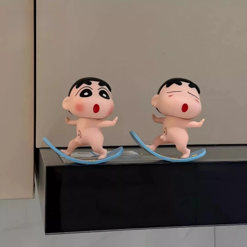 

Kawaii Crayon Shin-Chan Cute Decoration Bathroom Washbasin Accessories Home Furnishing High End Small and Unique Bathroom Toy