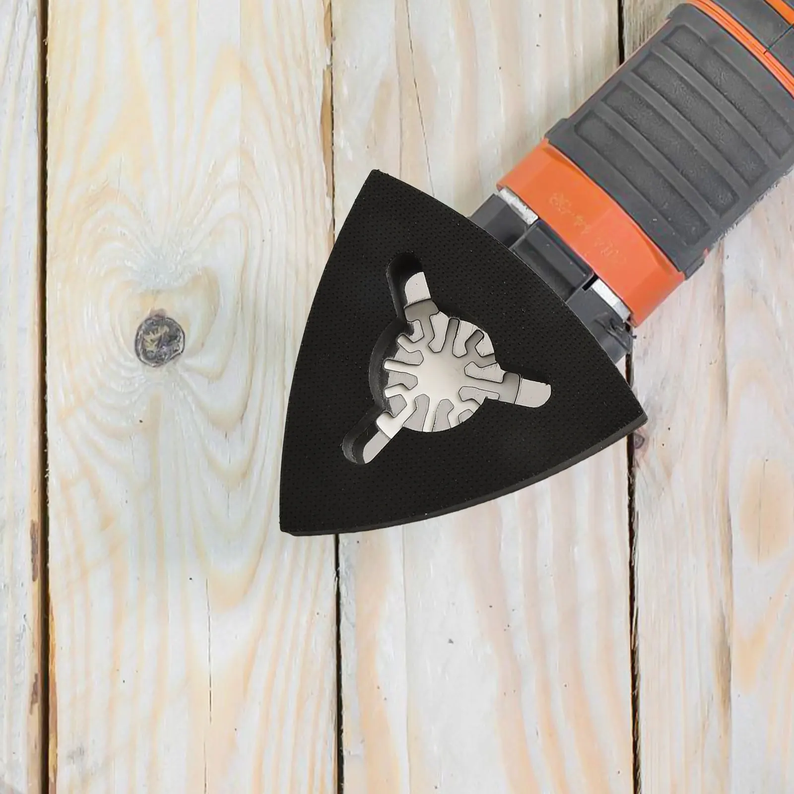 

Top-Quality Sanding Pad Triangular Sanding Disc Sonicrafter Tool Oscillating Quick Release Replacement 80MM Arbor